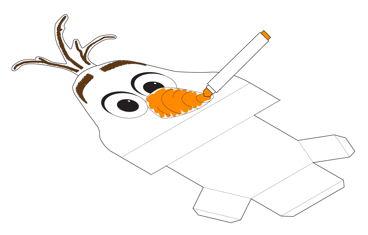 Light-Up Olaf Eyes: a littleBits Project by littleBits and Disney
