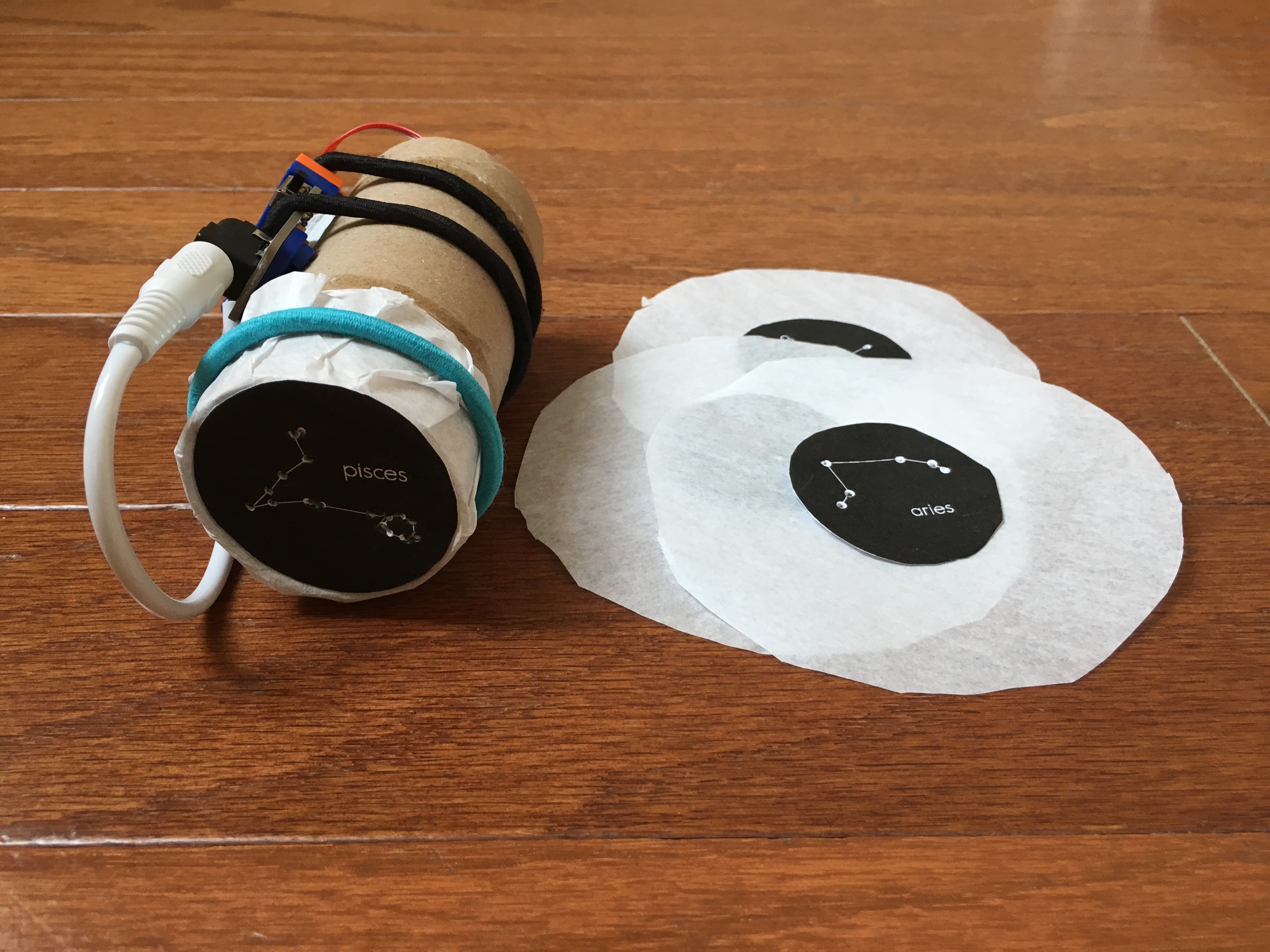 Constellation Projector a littleBits Project by PrincessYoda