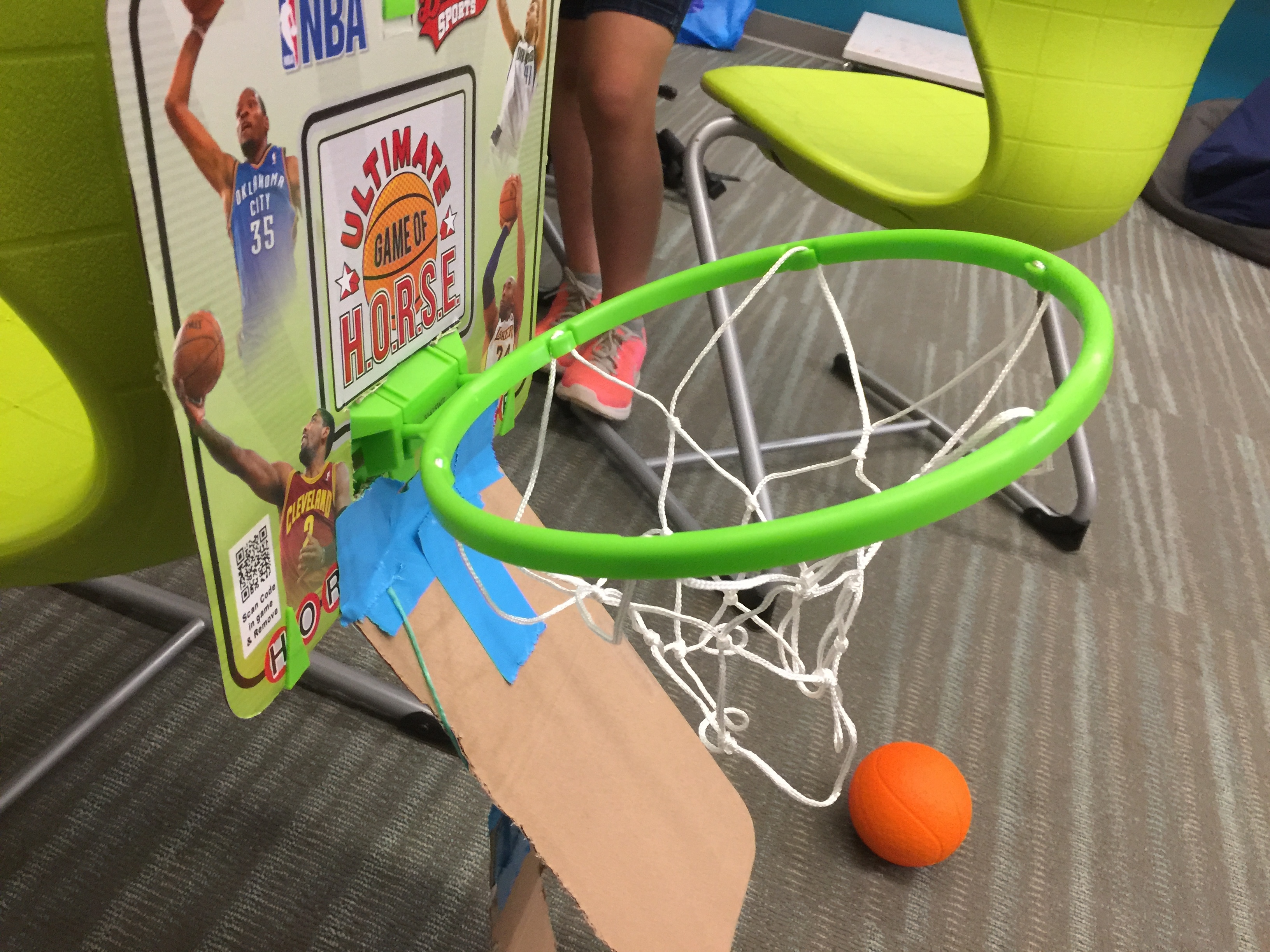 Pop-a-Shot Basketball: a littleBits Project by WillyK