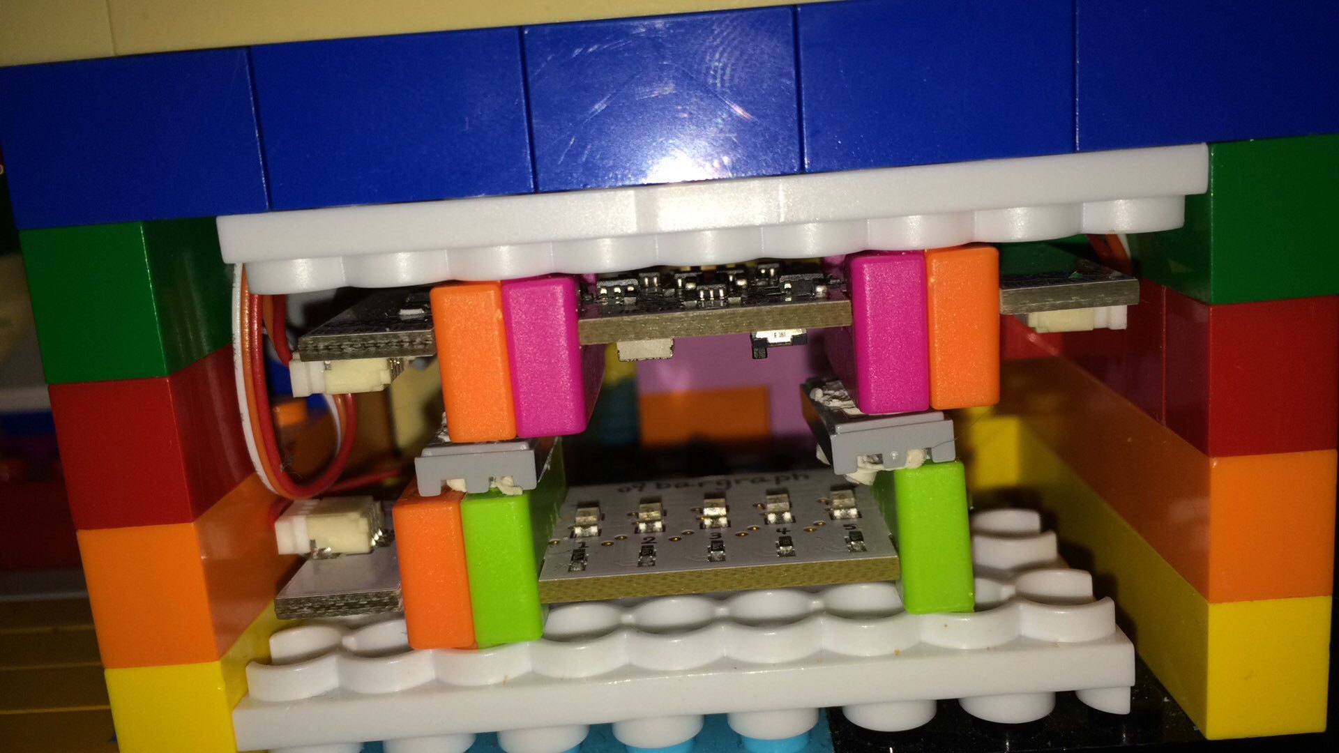 Lego Candy Dispenser: a littleBits Project by A Creative Mind