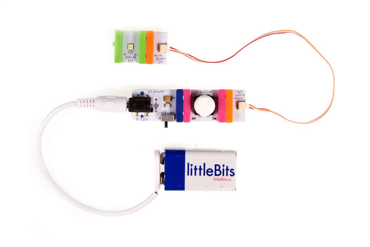 littleBits 電子工作 モジュール Light It Pack ライトイットパック w17b8b5 Flashlight: a littleBits Project by littleBits