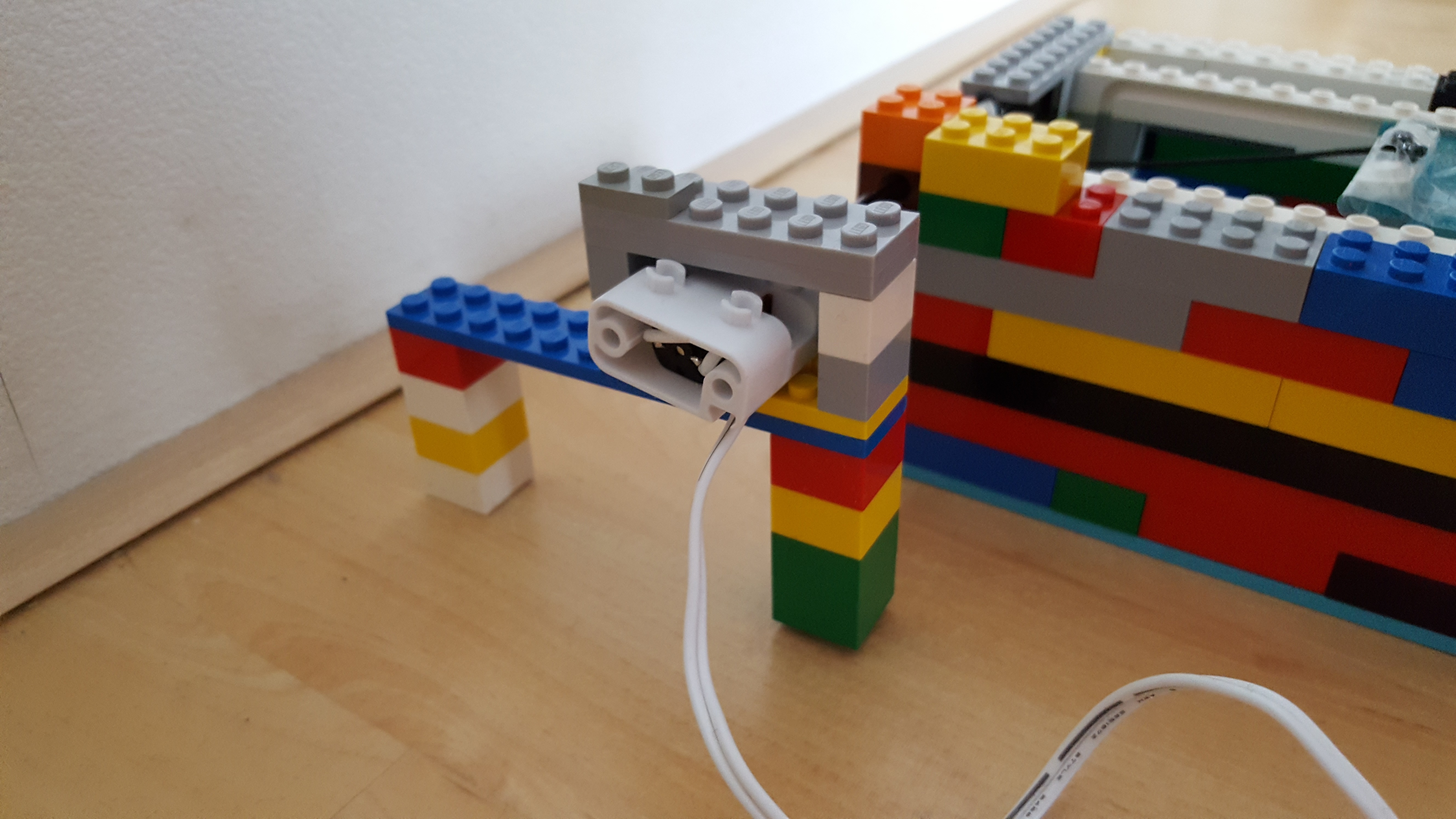 Automatic Lego Garage Door A Littlebits Project By Joeri Automatic Lego Garage Door A, Lego Garage Door Pieces