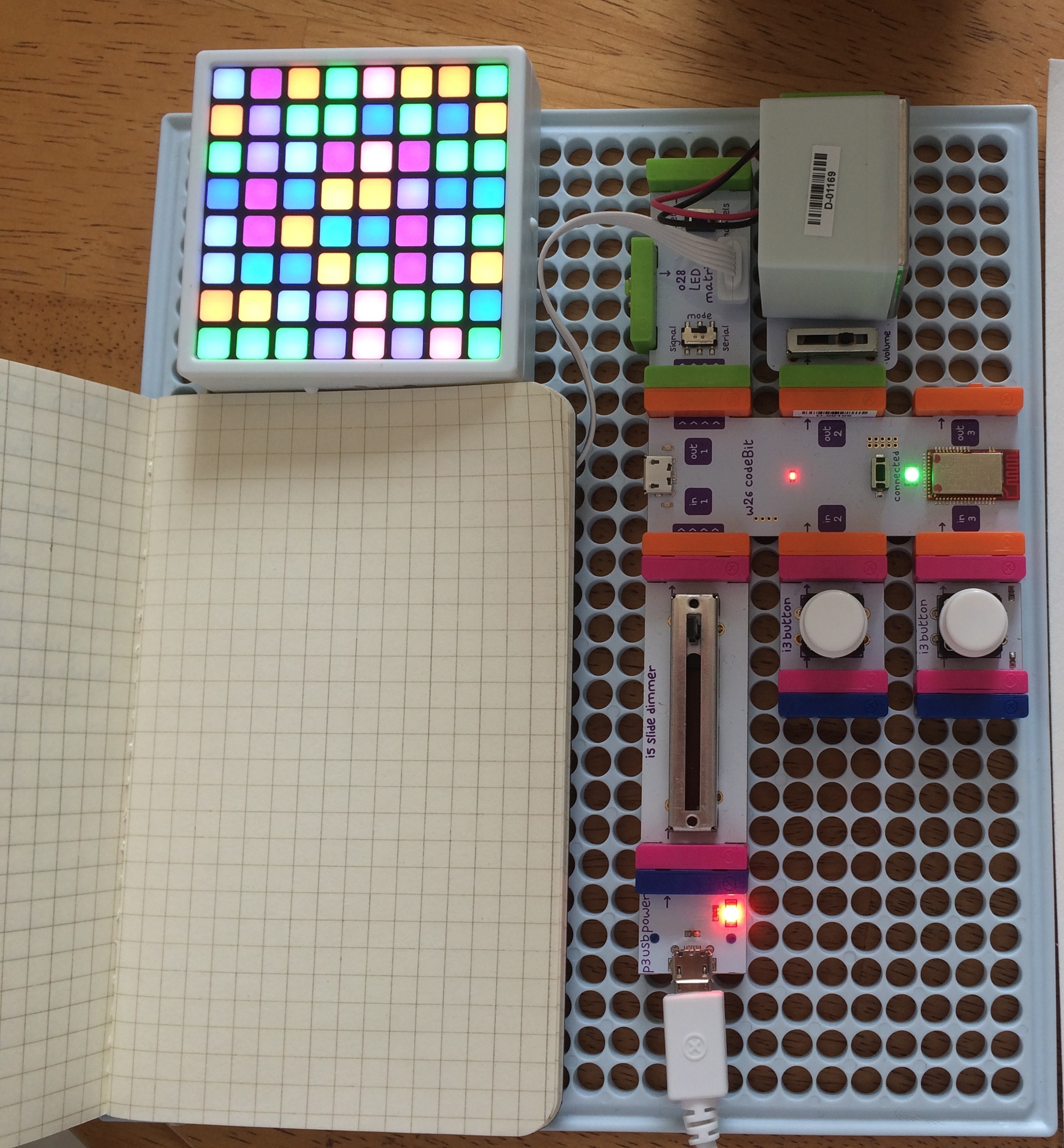 Random Art Generator: a littleBits Project by JackANDJude