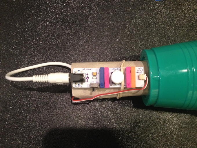 Flashlight Stencil Projector a littleBits Project by epl2go