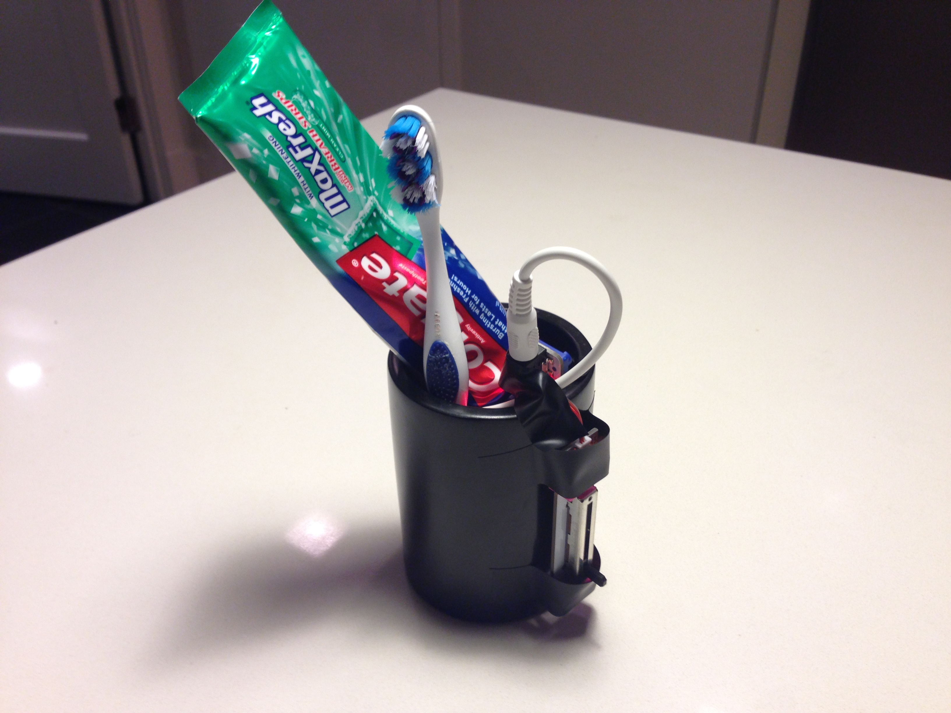 Automatic tooth brushing timer a littlebits project by sarah littlebits