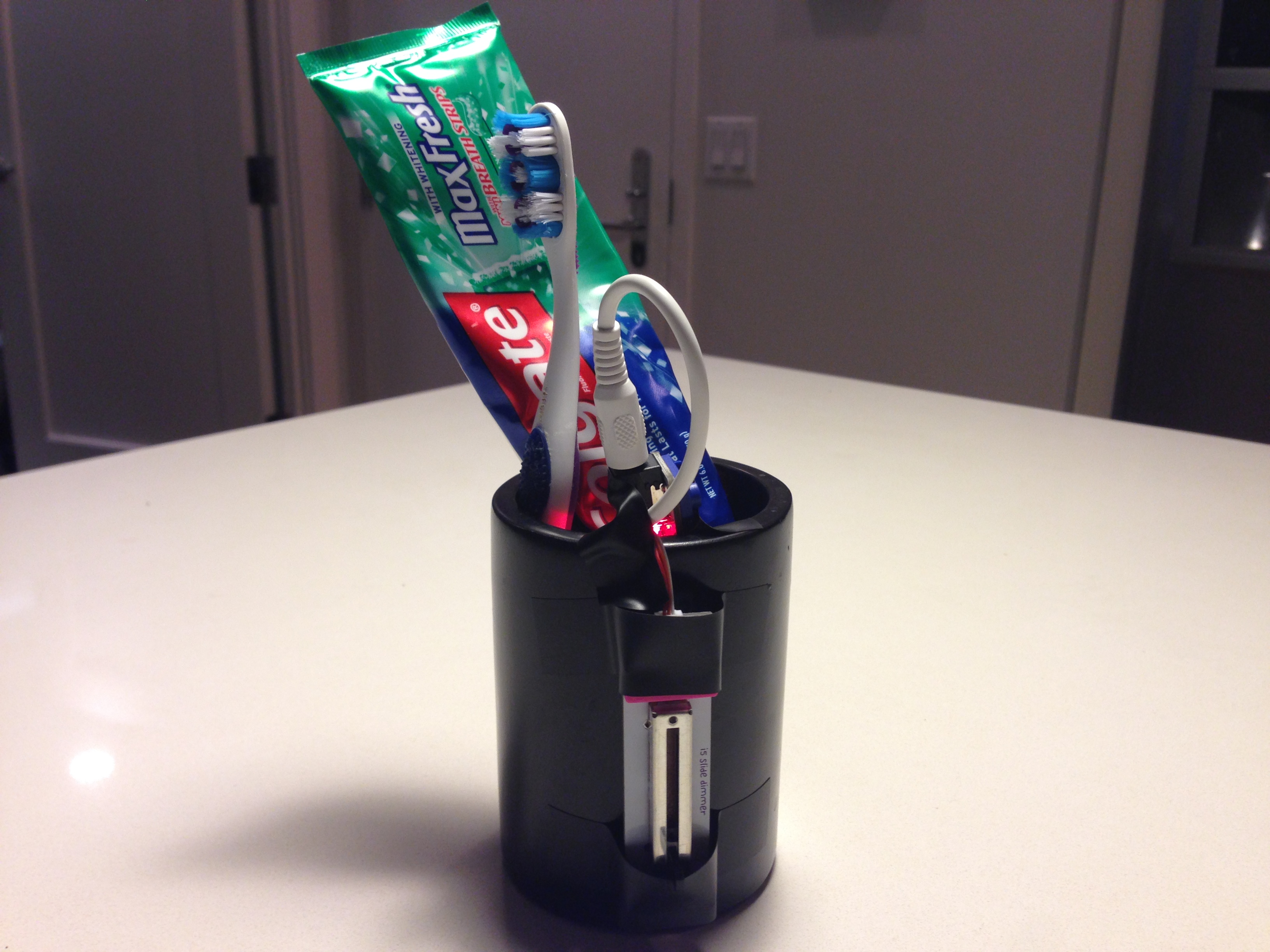 Automatic tooth brushing timer a littlebits project by sarah littlebits